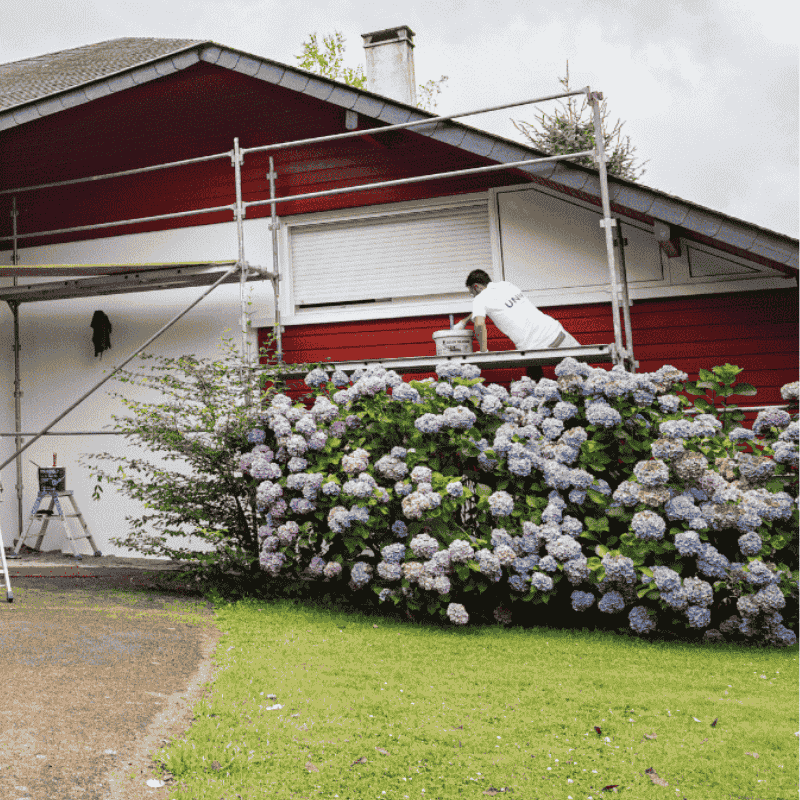Ravalement de façade près de Navarrenx réalisé par Godinho